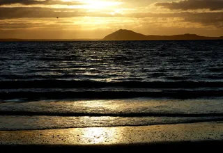 海滩，云，海岸，性质，海洋，海洋景观，户外，沙，海，滨，天空，夏季，阳光，日落，温暖，水，波
