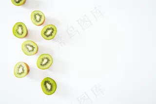背景，特写，颜色，甜点，节食，新鲜，水果，美食，绿色，健康饮食，猕猴桃，生活方式，有机，茶点，成熟，甜，素食，维生素