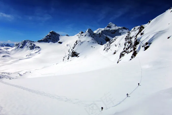 法国，雪，冬天