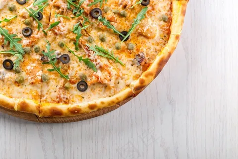 食品，比萨饼，比萨饼