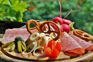 早午餐，火腿，火腿，午餐，小吃