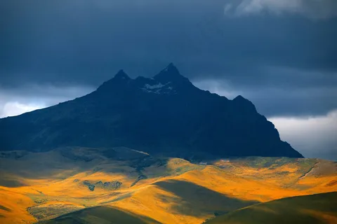 云,山,天空 云,山,天空