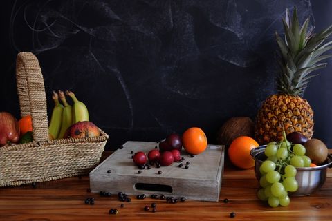 水果，水果，葡萄