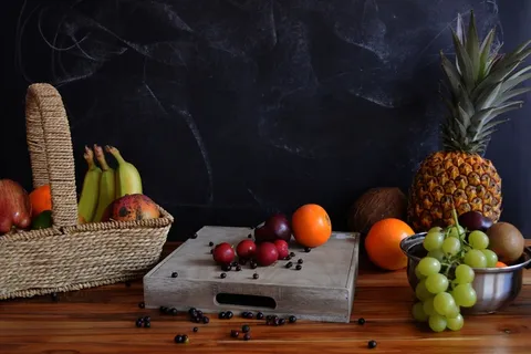 水果，水果，葡萄