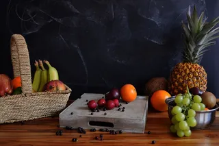 水果，水果，葡萄