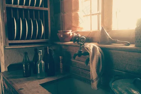 家庭，房屋，厨房