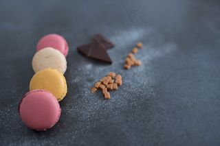 背景，棕色，蛋糕，糖果，饼干，文化，甜点，美食，玛卡龙，玛卡龙，没有人，糕点，小吃，糖，甜，变化