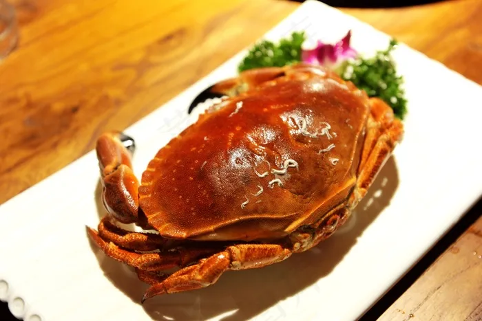 螃蟹，螃蟹，食品，海鲜