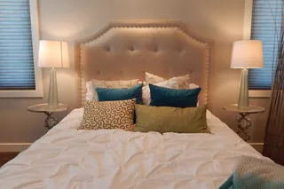 床，卧室，家庭，房屋，室内，室内装饰，枕头