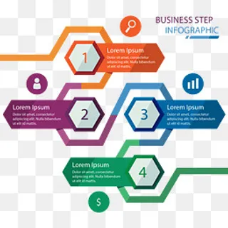 矢量手绘多边形PPT