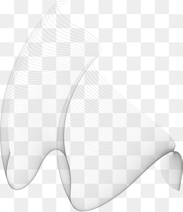 灰色柔和线条,免抠元素