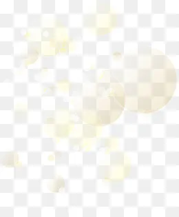 黄色梦幻泡泡