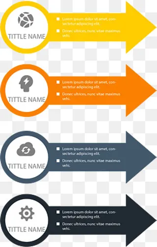 矢量手绘箭头标签,免抠元素