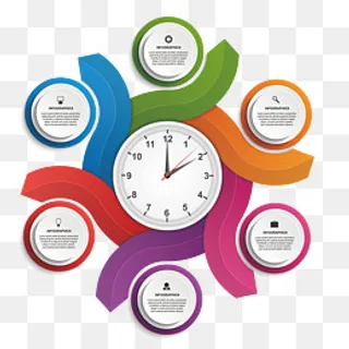 矢量圆形框架,免抠元素