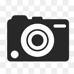 照相机黑色标签矢量图,免抠元素