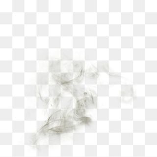 水墨黑色创意炊烟,免抠元素