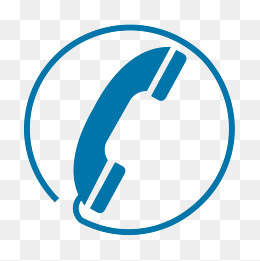 蓝色系主题通讯电话,免抠元素