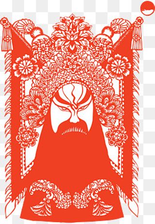 传统文化国粹传统脸谱,免抠元素