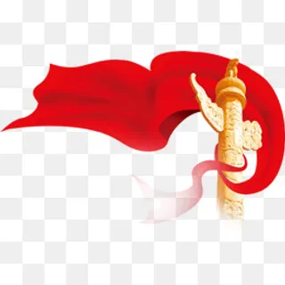 党建风建党节七一建党节党华表,免抠元素