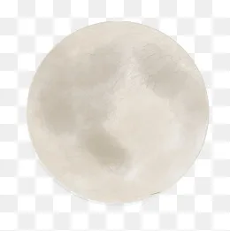 手绘七夕节月亮png,免抠元素