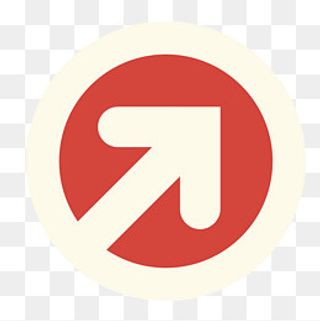 灰色圆形商务箭头,免抠元素