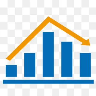 矢量房子直方图表,免抠元素