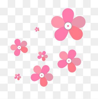 粉色烂漫的樱花素材