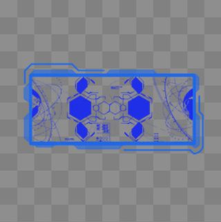 科技感PSD透明底