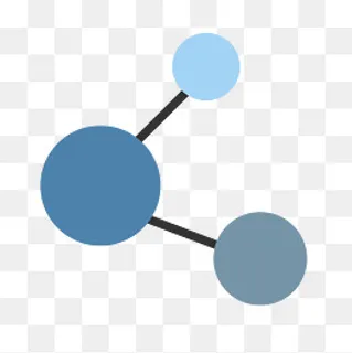 扁平分享转发网页图标,免抠元素