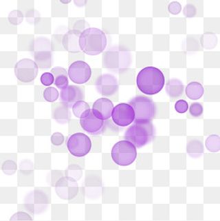 浪漫紫色情人节七夕气泡,免抠元素