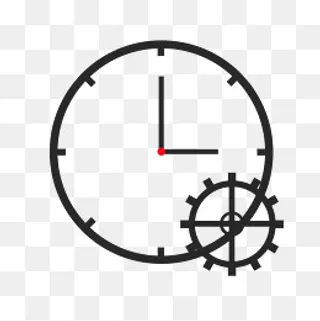 黑色扁平提前预定图标,免抠元素