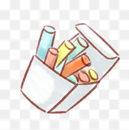 中小学生开学日元素,免抠元素(2000*2000px)psd模版下载