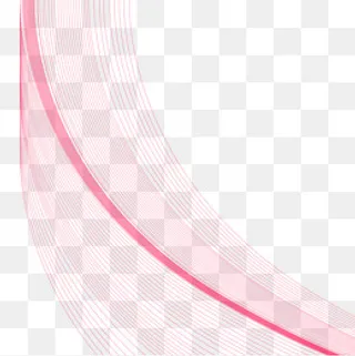 线条不规则图形淡红线丝,免抠元素