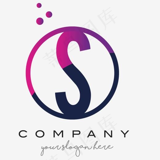 矢量字母s标志logo