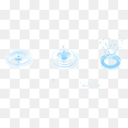 漂浮素材喷洒的水