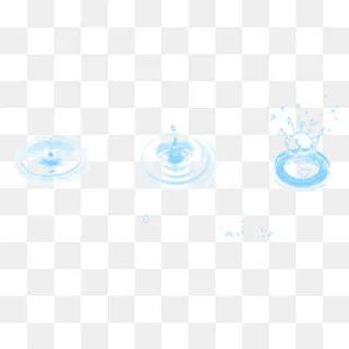 漂浮素材喷洒的水