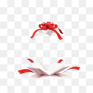 打开的礼盒,免抠元素