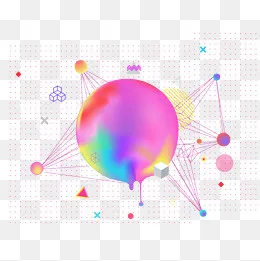 618彩色流体渐变618炫彩流体酷炫不