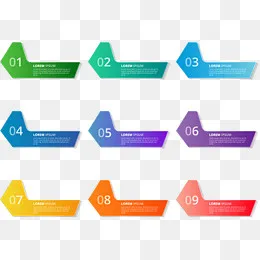 矢量手绘数字标签,免抠元素(1799*1222px)ai矢量模版下载