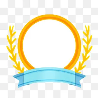 电商圆形促销标签边框