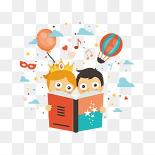 努力学习的好宝宝,免抠元素