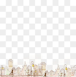 黄色现代海报装饰