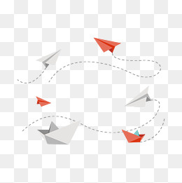 儿童节装饰纸飞机免抠下载,免抠元素
