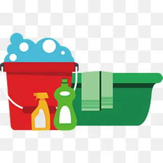 清洁用品矢量图,免抠元素