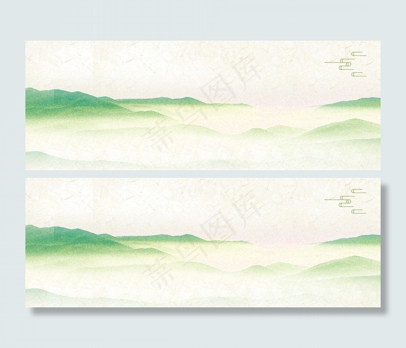 中国风山水海报背景图背景图片素材