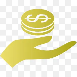手掌投资理财图标,免抠元素(1886*1452px)ai矢量模版下载