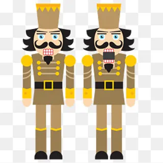 卡通胡桃夹子,免抠元素