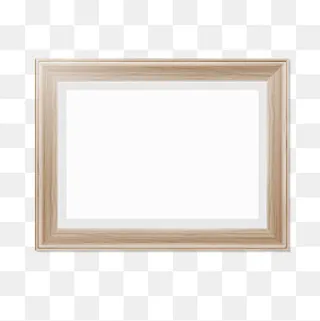 木质纹理相框设计,免抠元素