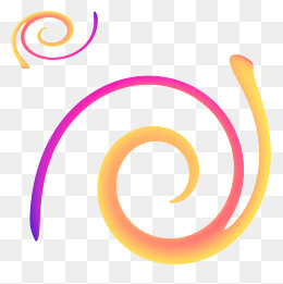 矢量流体渐变图形元素,免抠元素