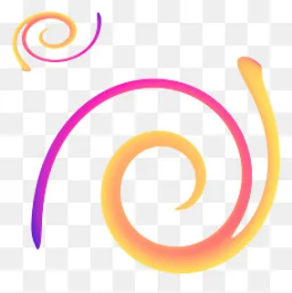 矢量流体渐变图形元素,免抠元素